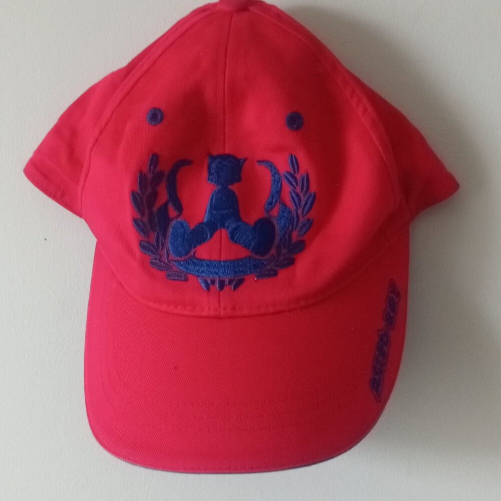 Astro Boy Youth Adjustable Baseball Cap Hat Red Color Cotton